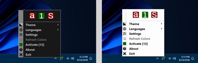 menu mode