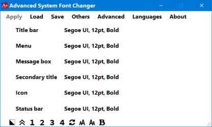 advanced system font changer