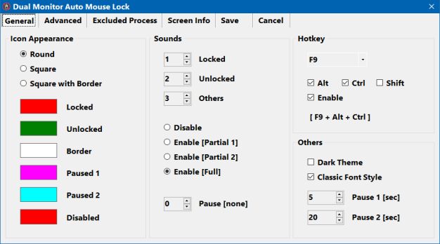 settings general