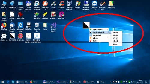 easy dark mode desktop icon