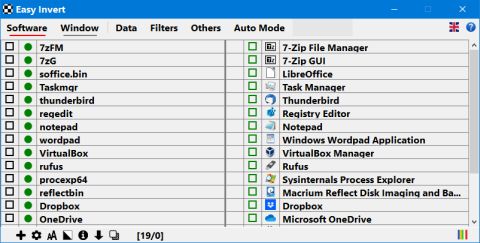 Easy Invert - Custom filters