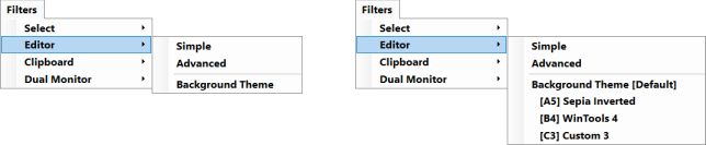 select theme editor