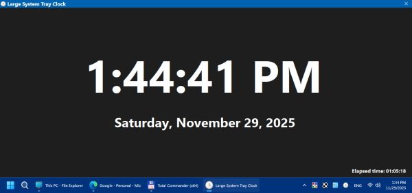 full screen mode 600