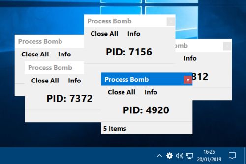 process bomb items